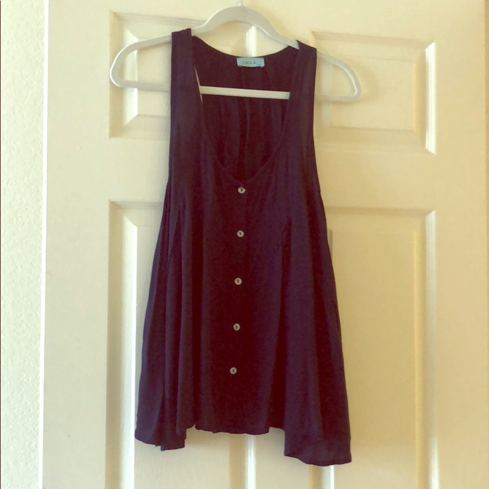 Navy blue float top